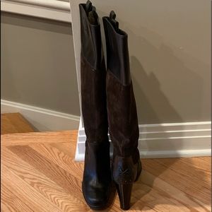 Tod’s Suede and Leather Boots